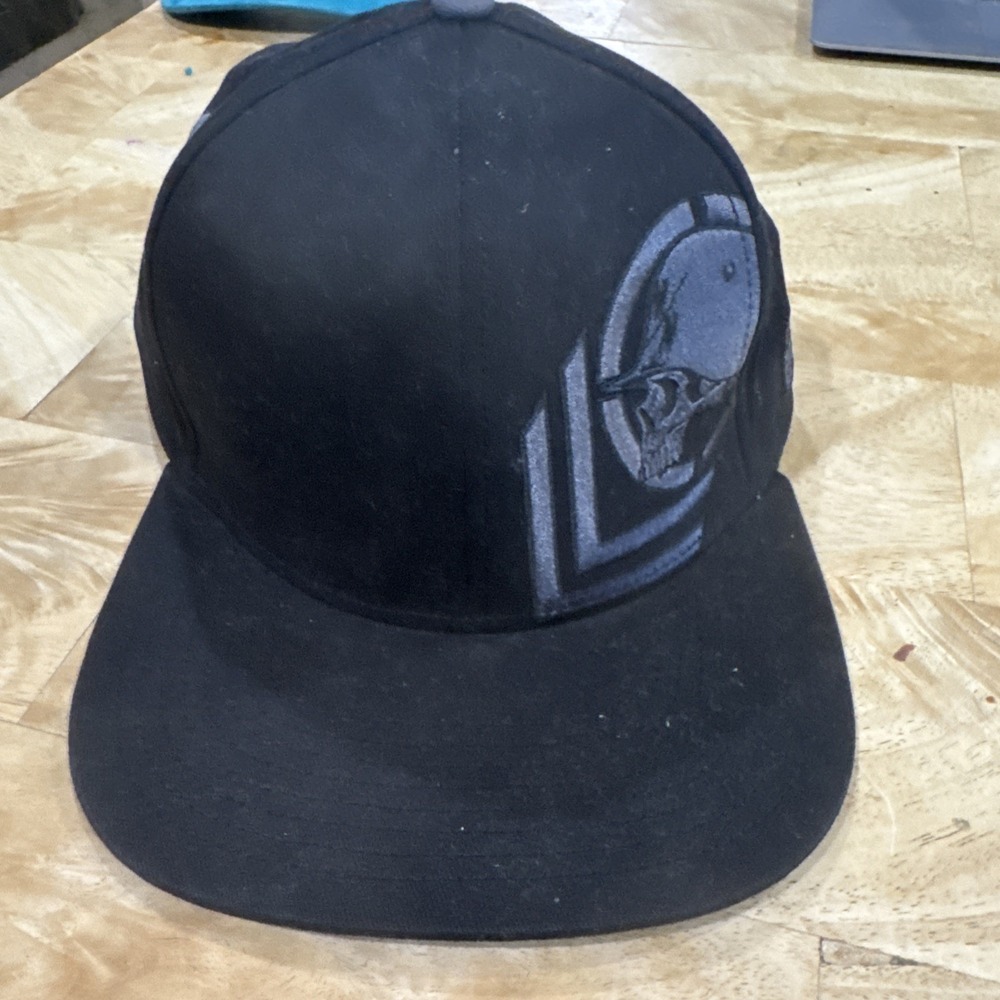 y2k metal mulisha hat L/XL black